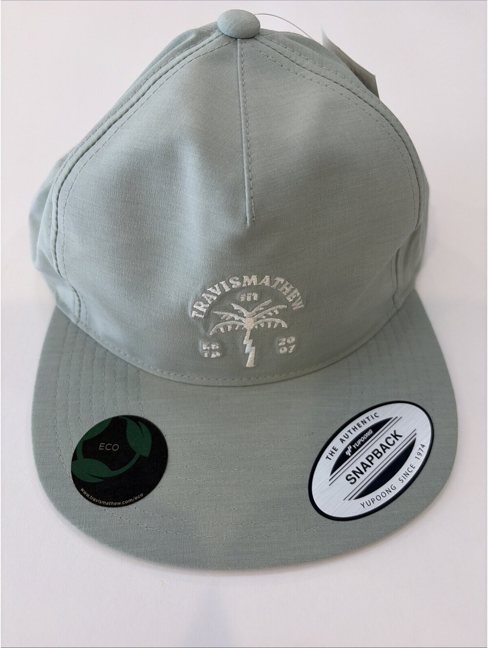 Travis Mathew Men's Snapback Golf Hat New Jadeite One Size